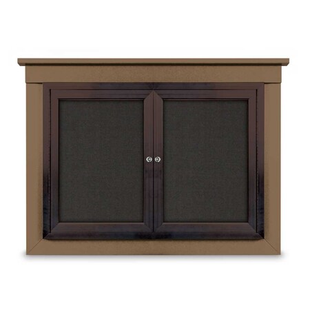 United Visual Products Letterboard, Header, Burgundy/Cherry UV2620HD-CHERRY-BURGUN